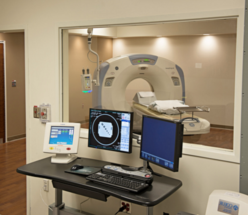 image of MRI machine.